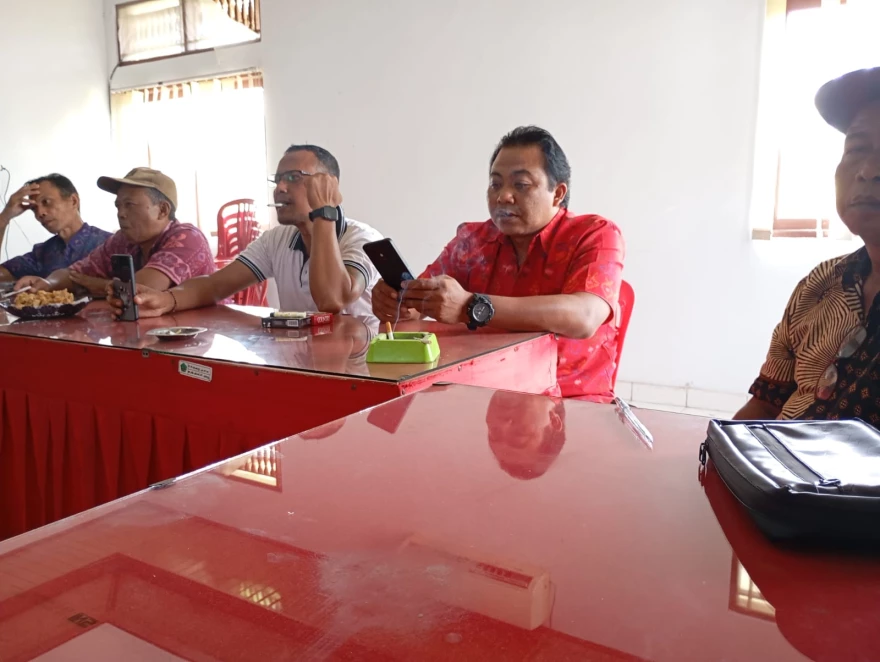 KOORDINASI TERKAIT PERUBAHAN PENERIMAAN PAGU DANA DESA